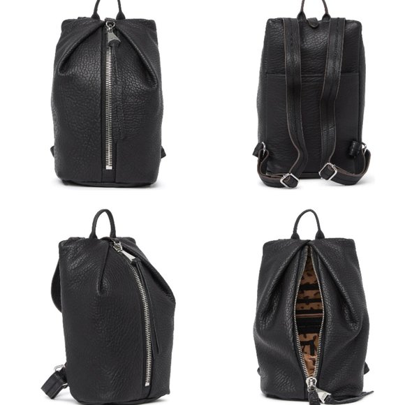 Aimee Kestenberg Black Leather Backpack Aimee Kestenberg Black Leather Backpack
